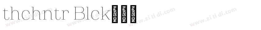 Athachantr Black字体转换